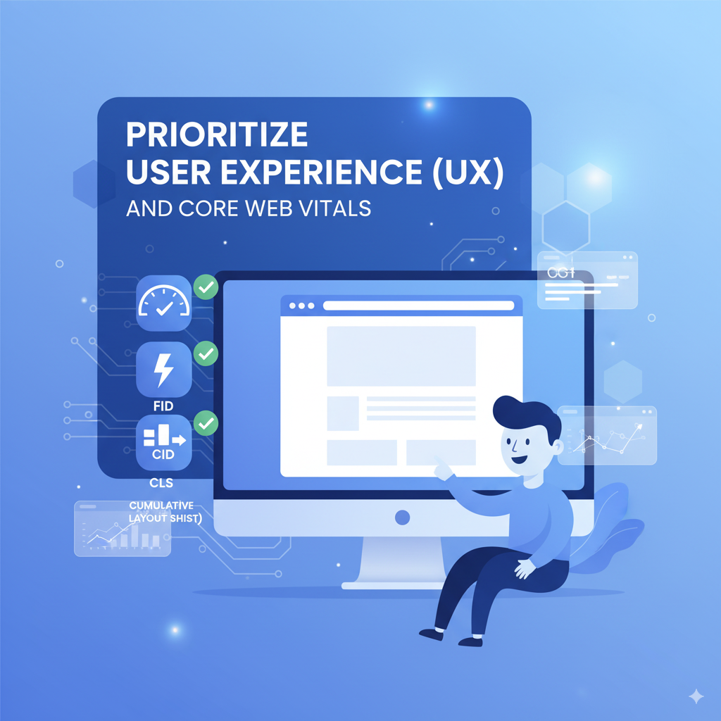 Prioritize User Experience (UX) and Core Web Vitals for Better Engagement